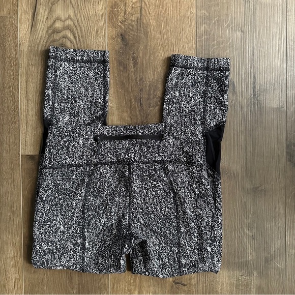 Lululemon Pace Rival 19" Crop Legging in Power Luxtreme Suited Jacquard - Size 4 - Picture 8 of 11